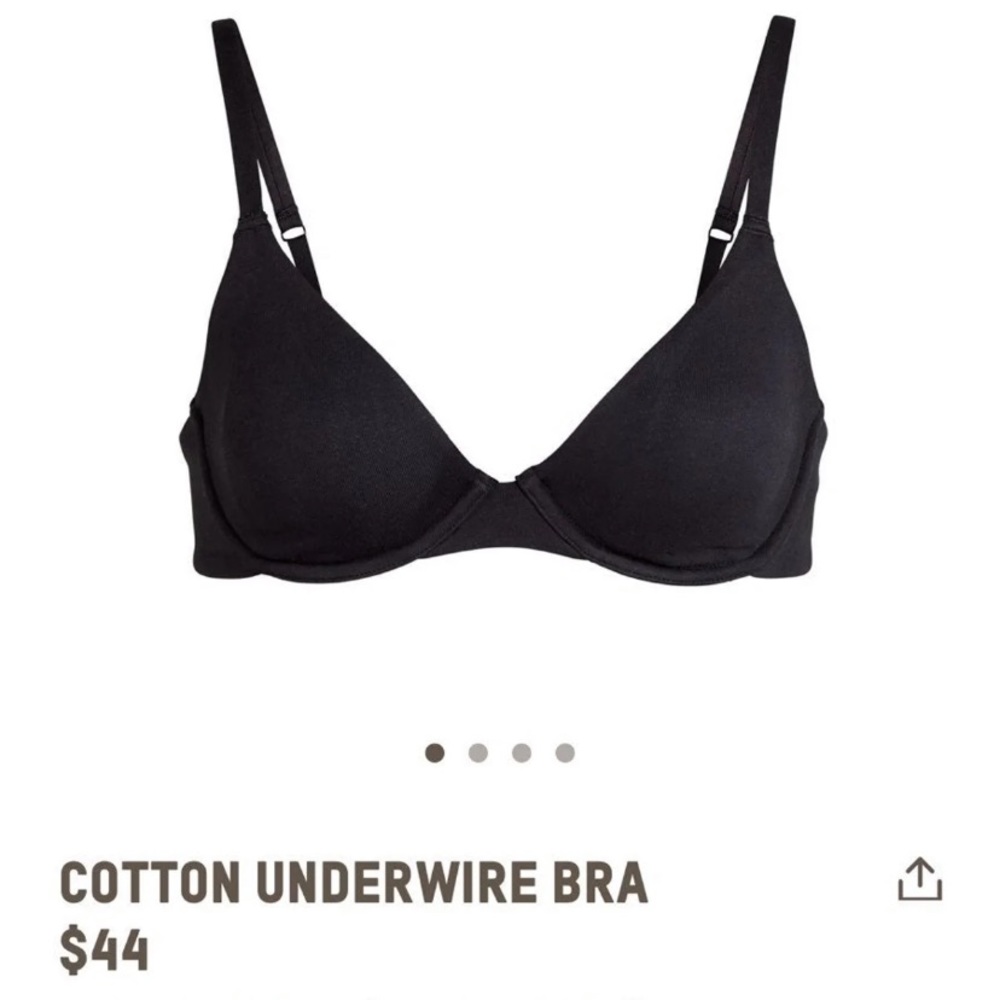 Skims Cotton underwire bra